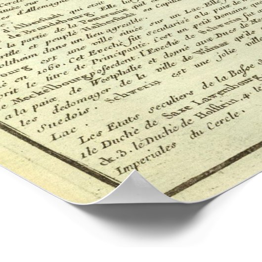 ドイツ17 ポスター (角)