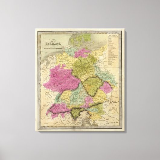 ドイツ20 キャンバスプリント (正面)