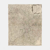 ドイツ20 フリースブランケット (正面)