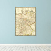 ドイツ25 キャンバスプリント (インサイチュ (ウッドフロア))