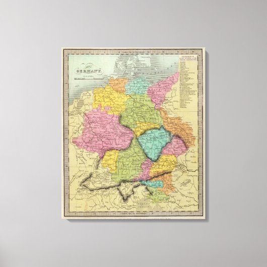 ドイツ27 キャンバスプリント (正面)