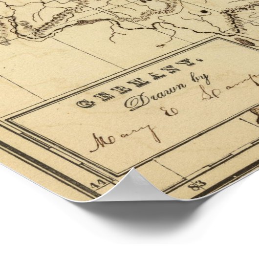 ドイツ3 ポスター (角)