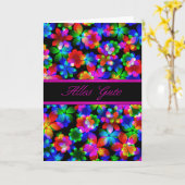 ドイツ3Dによってはバースデー・カードのブランクが開花します カード (黄色い花)