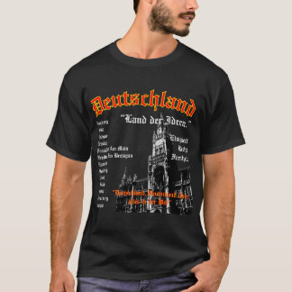 ドイツ7-7-2008のblk t tシャツ