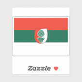 ドイツ・アウグスブルク国旗 シール (シート)