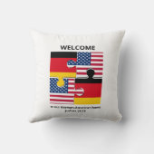 ドイツ・アメリカン・ウェルカム クッション (裏面)