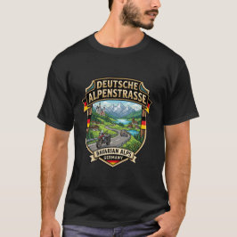 ドイツ アルペン街道 バイエルン州のドライブ Tシャツ