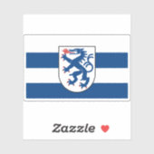 ドイツ・インゴルシュタット国旗 シール (シート)