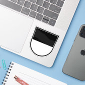 ドイツ、ウルムの紋章 シール (ノートパソコンとiPhone)