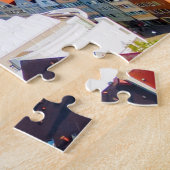 ドイツ、ウルムの美しい街 ジグソーパズル (側面)