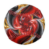 ドイツ・カラーの愛国野球 野球ボール (裏面)