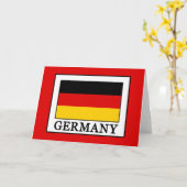 ドイツ カード (黄色い花)