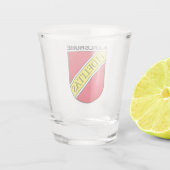 ドイツ、カールスルーエの紋章 ショットグラス (裏面)