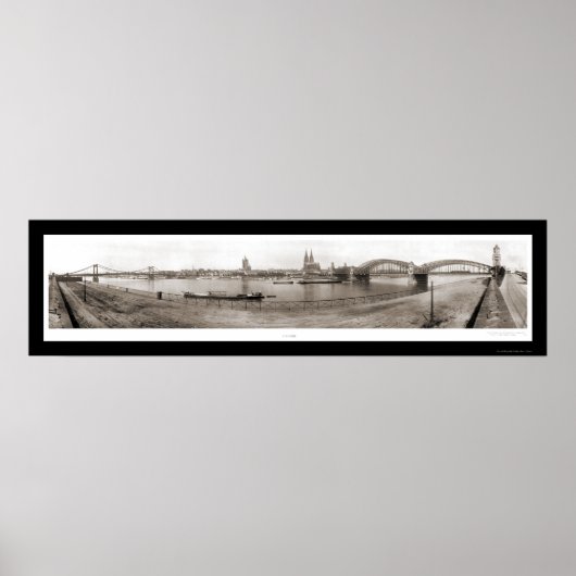 ドイツ・ケルン写真1921 ポスター (正面)