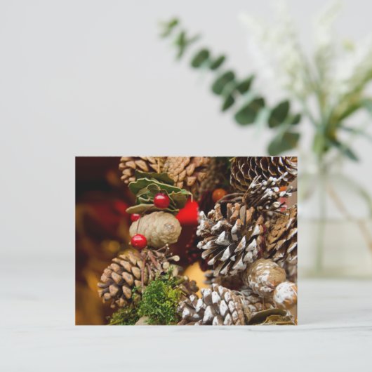 ドイツ、ケルン。 ケルンのカテドラルのクリスマス シーズンポストカード (スタンド正面)