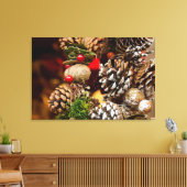 ドイツ、ケルン。ケルン大聖堂クリスマス キャンバスプリント (インサイチュ (リビング))