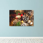 ドイツ、ケルン。ケルン大聖堂クリスマス キャンバスプリント (インサイチュ (ウッドフロア))