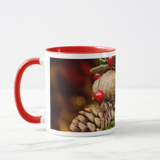 ドイツ、ケルン。ケルン大聖堂クリスマス マグカップ (左)