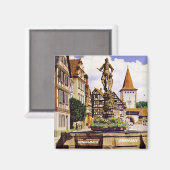 ドイツ,ゲンバッハ マグネット (正面/裏面)