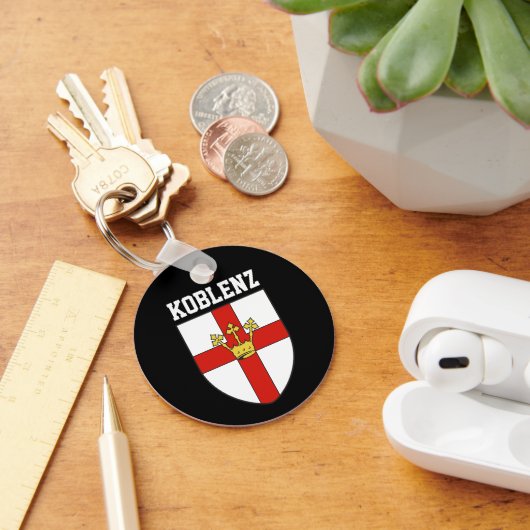 ドイツ，コブレンツの紋章 キーホルダー (デスク)
