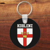 ドイツ，コブレンツの紋章 キーホルダー (正面)