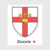 ドイツ，コブレンツの紋章 シール (シート)