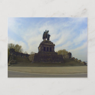 ドイツ,コブレンツ, Deutsches Eck ポストカード