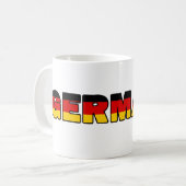 ドイツ コーヒーマグカップ (正面左)