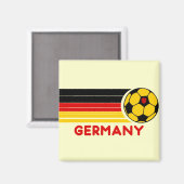 ドイツ サッカー マグネット (正面/裏面)
