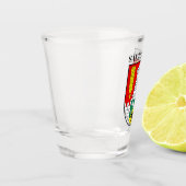 ドイツ，サルジッターの紋章 ショットグラス (左)