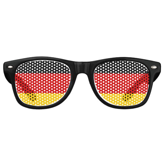 ドイツ サングラス パーティー シェード ドイツ国旗 (正面)