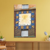 ドイツ，サンダイヤル建物 キャンバスプリント (インサイチュ (リビング))