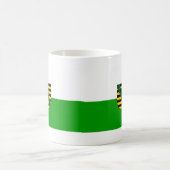 ドイツ，ザクセン コーヒーマグカップ (中央)