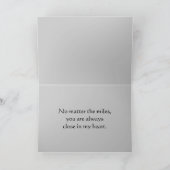 ドイツ・シェパードのホリデー シーズンカード (内部)