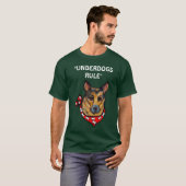 ドイツ・シェパードの弱者 Tシャツ (正面フル)