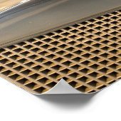 ドイツ、シュトゥットガルト、バーデン=ウルテンベルク。メルセデス ポスター (角)