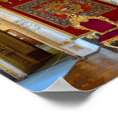 ドイツ、シュヴェリン城王座ホール ポスター (角)