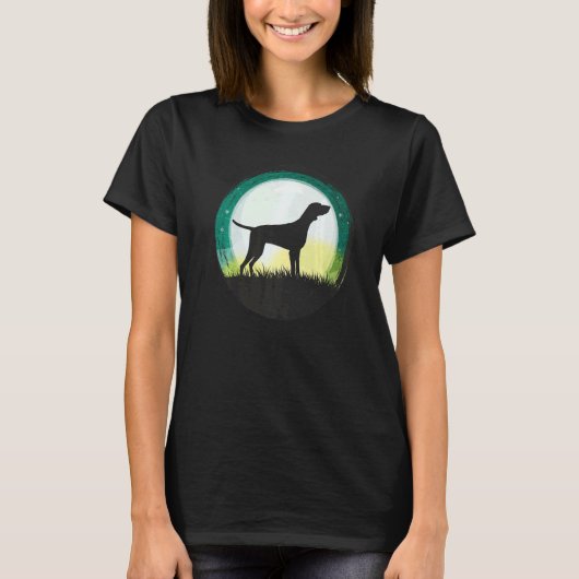 ドイツ・ショートヘアード・ポインター GSP 犬種 4 Tシャツ (正面)
