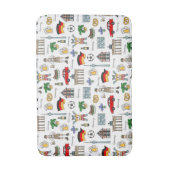 ドイツ |シンボルパターン バスマット (正面縦)