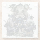 ドイツ・ジャグテリア ガラスコースター (裏面)