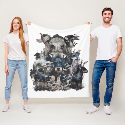 ドイツ・ジャグテリア フリースブランケット (インサイチュ)