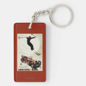 ドイツ-スキーヤーの跳躍 キーホルダー (裏面)