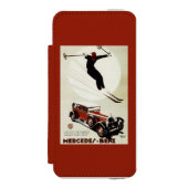 ドイツ-スキーヤーの跳躍 INCIPIO iPhoneウォレットケース (フォリオ 正面)