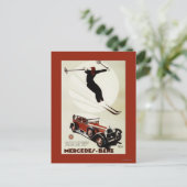 ドイツ – スキーージャンプ ポストカード (スタンド正面)