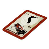 ドイツ – スキーージャンプ マグネット (左側)