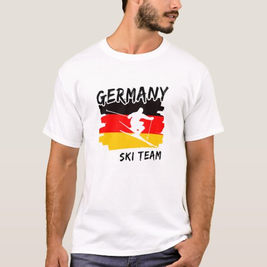 ドイツ スキー Tシャツ (正面)