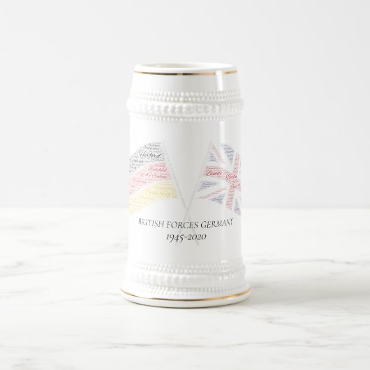 ドイツ・スタイン記念英国軍 ビールジョッキ (中央)
