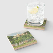 ドイツ、ストーンコースターライン川城 ストーンコースター (横)