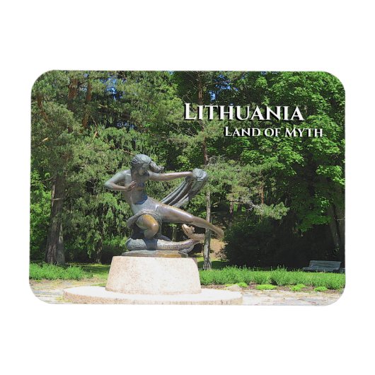 ドイツ、セルビア人の女王、パランガ、リトアニア –  マグネット (横)