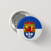 ドイツ，ダルムシュタット国旗 缶バッジ (正面&裏面)